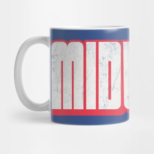 MIDWEST / Retro Typography Design Mug